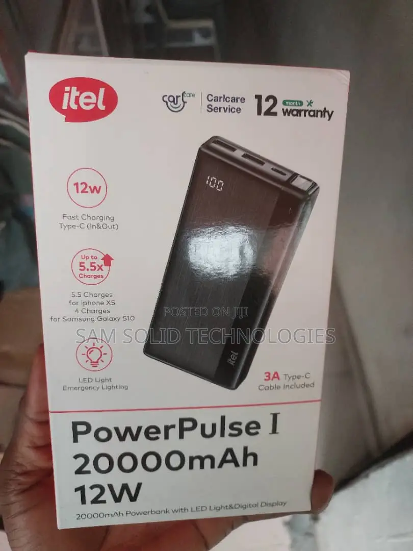 Itel 20000mah Power Pulse 1