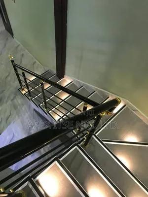 Black Aluminum Handrail