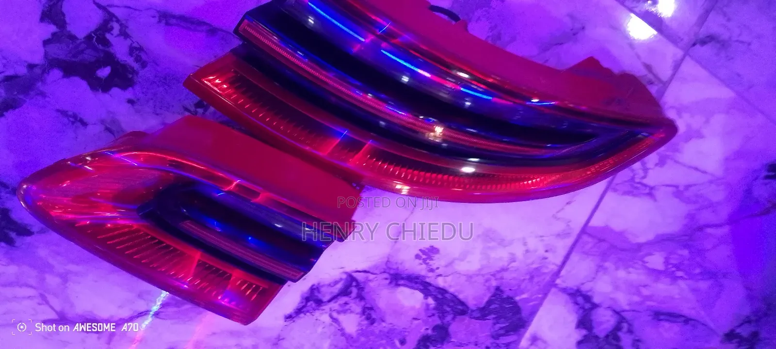 Porsche Macan Back Light 2013 Model