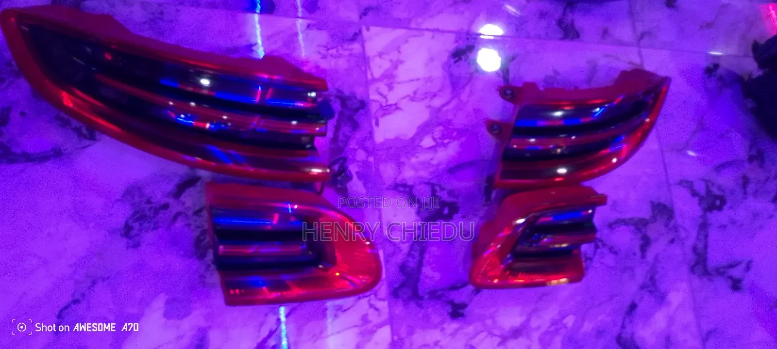 Porsche Macan Back Light 2013 Model