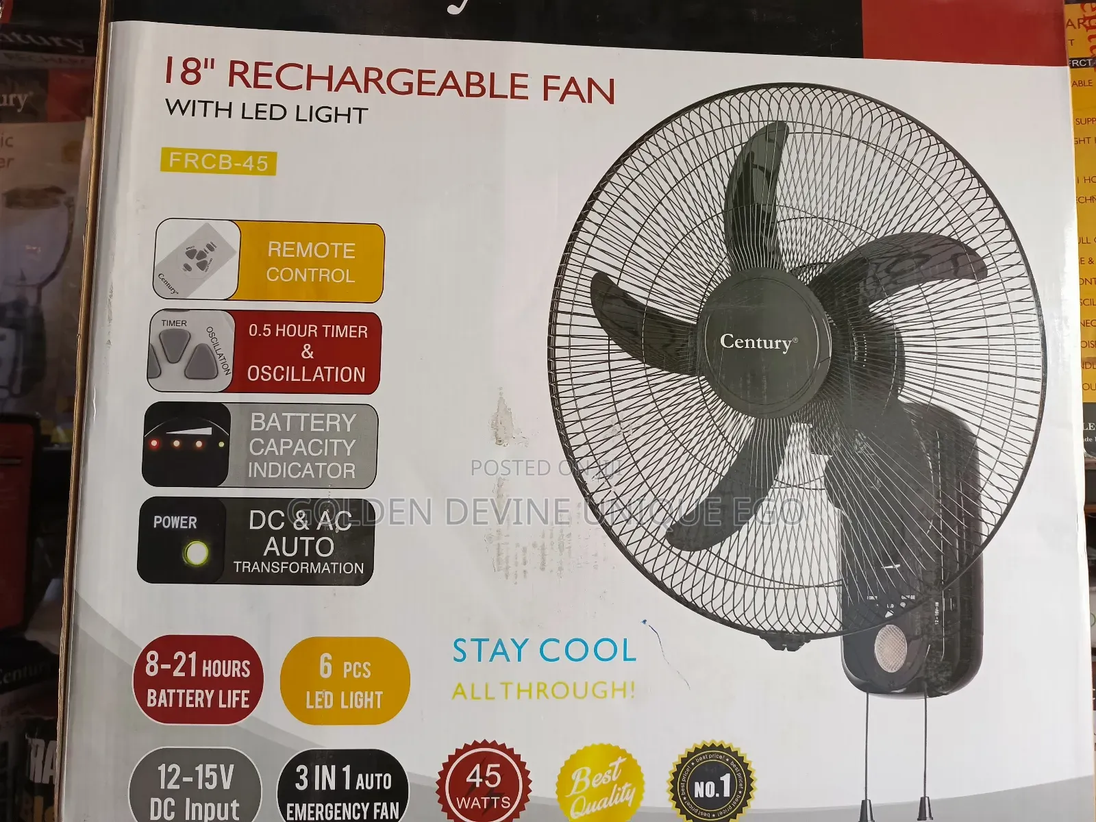 Century Wall Fan