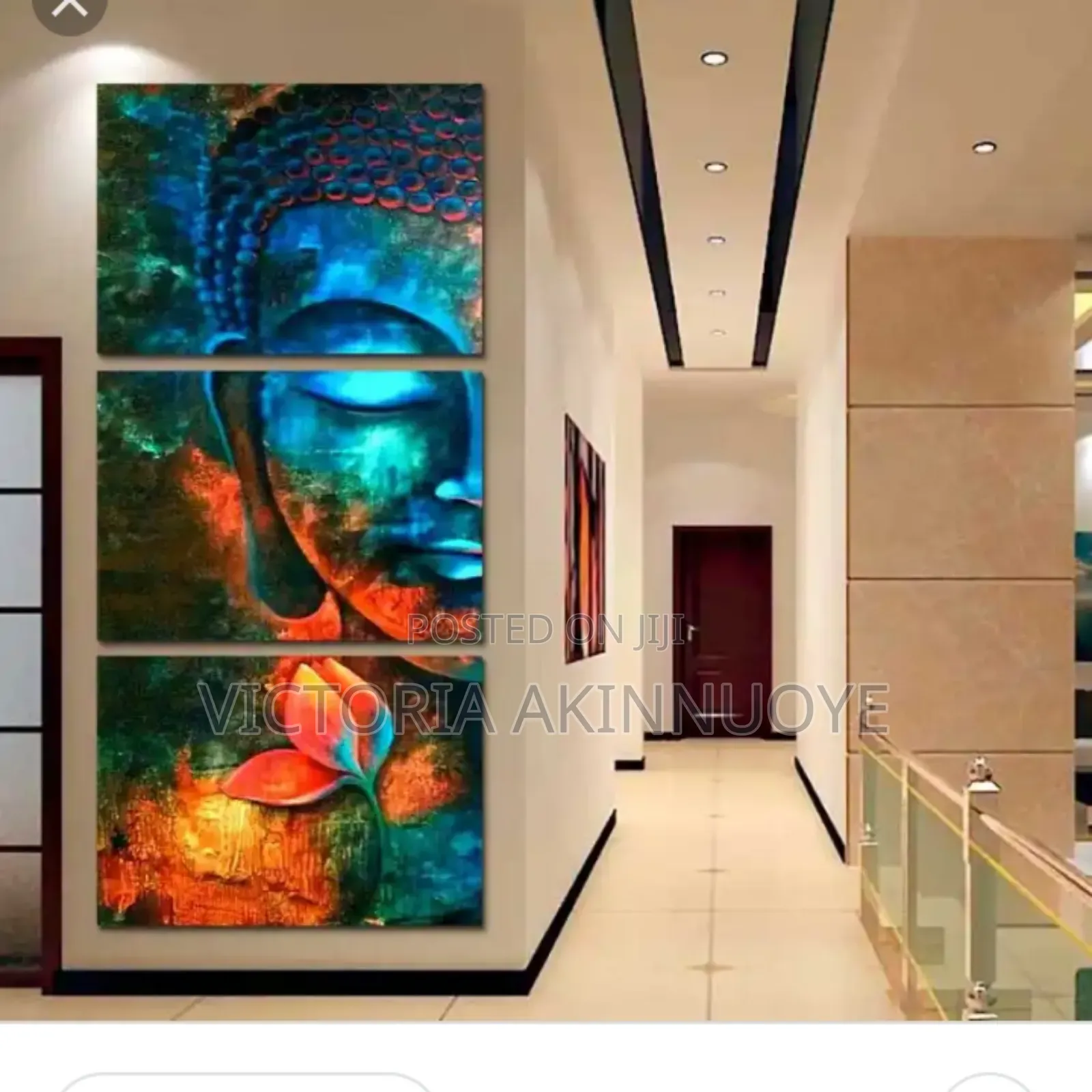 3in1 Wall Decor Canvas Frame