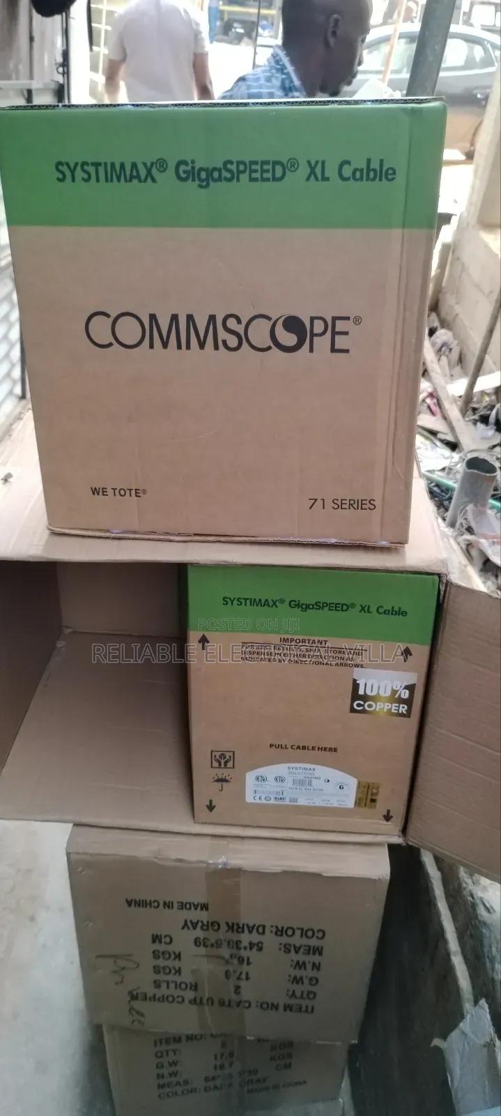 Cat 6 Cable Commscope Pure Copper