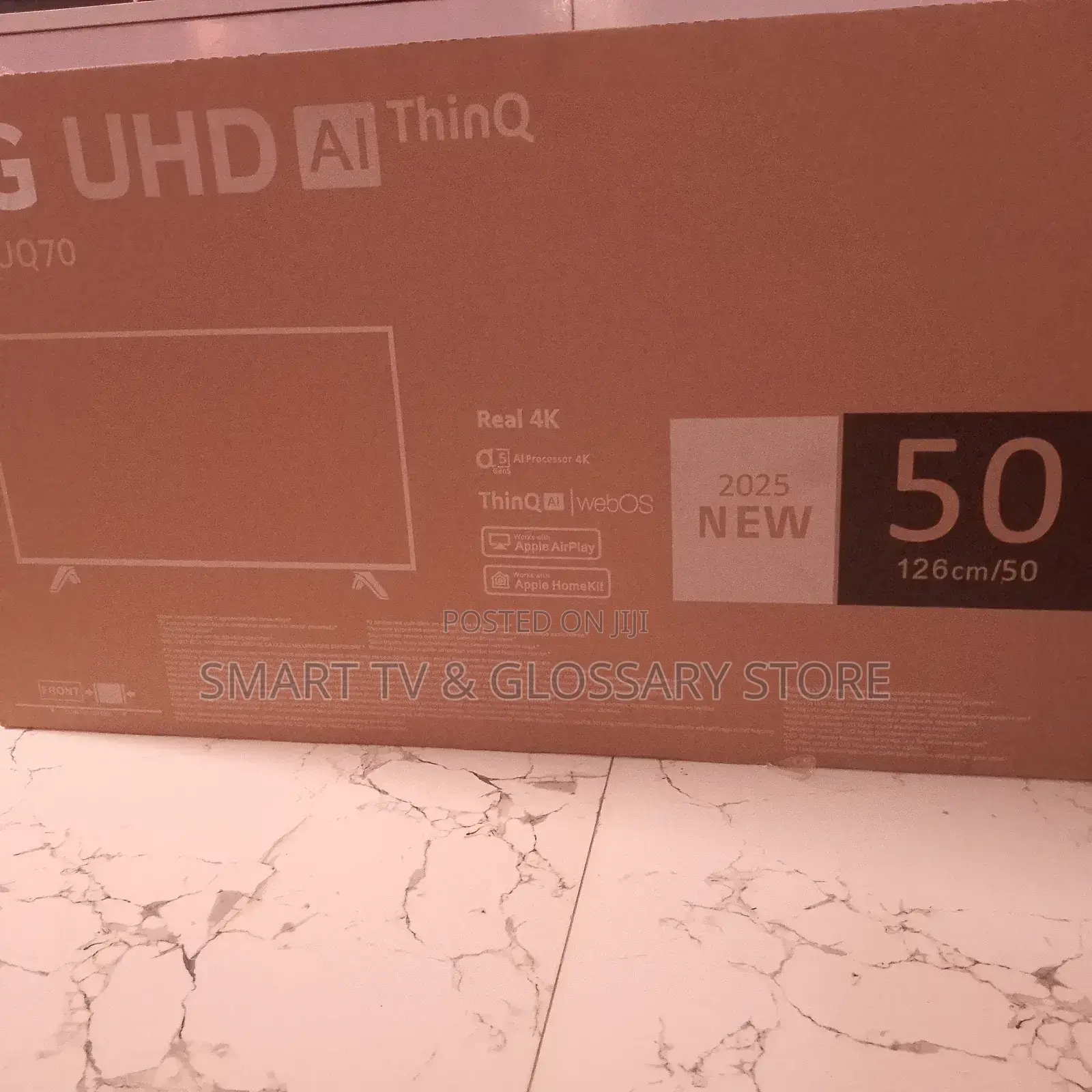 LG 50 Inches With Sharp Quality