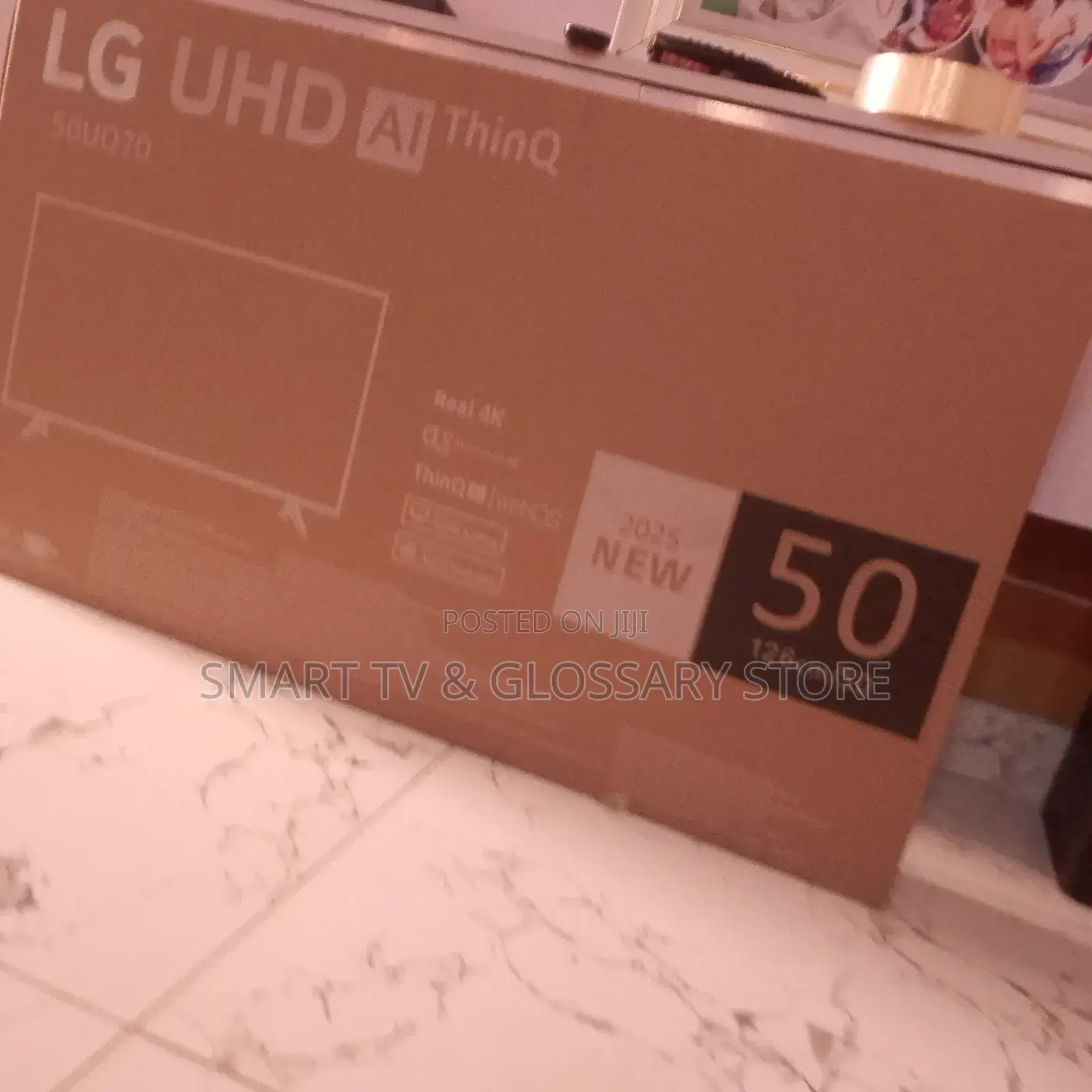 LG 50 Inches With Sharp Quality