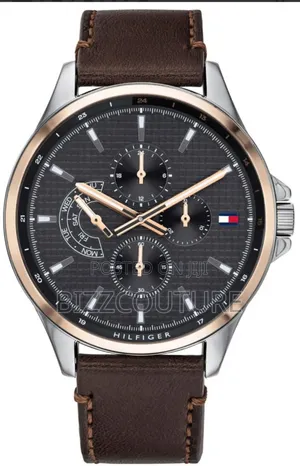Original Tommy Hilfiger Leather Watch Available in Store