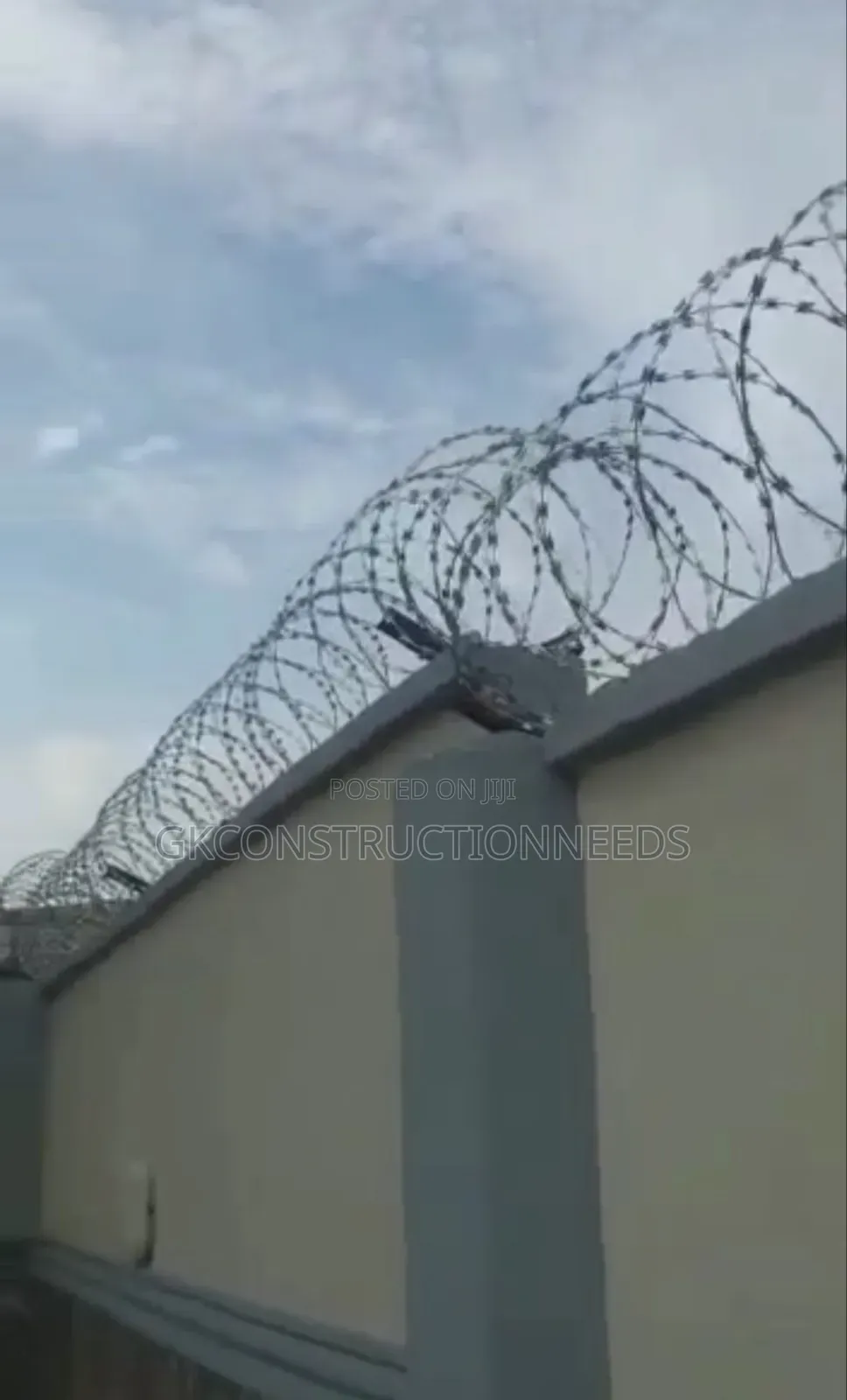 Galvanised Security Fence Wire 2