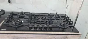 New Image Inbuilt 5 Burners Gas Cooker 100% Copper