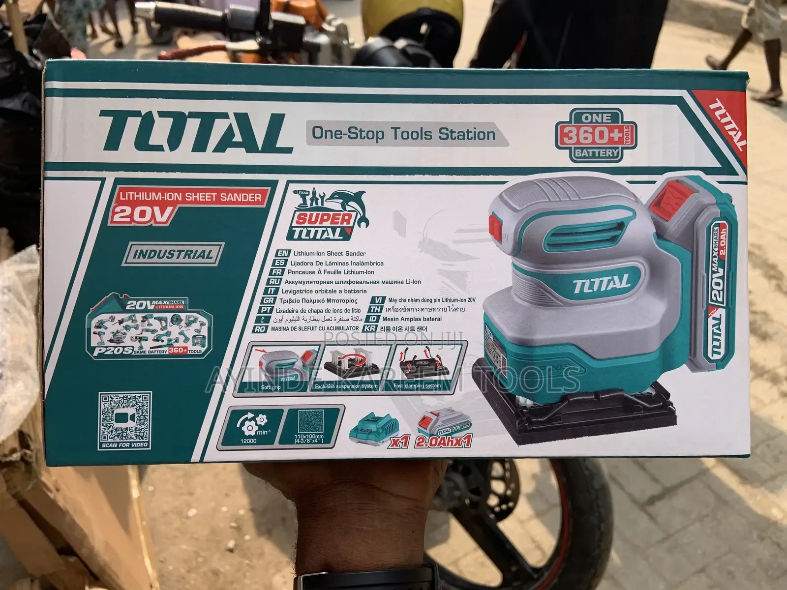 Lithium Sheet Sander Industrial