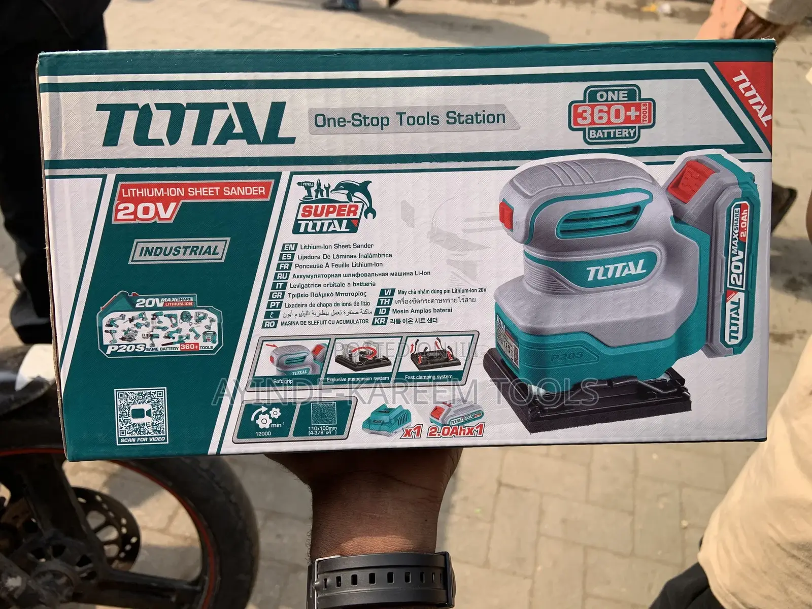 Lithium Sheet Sander Industrial