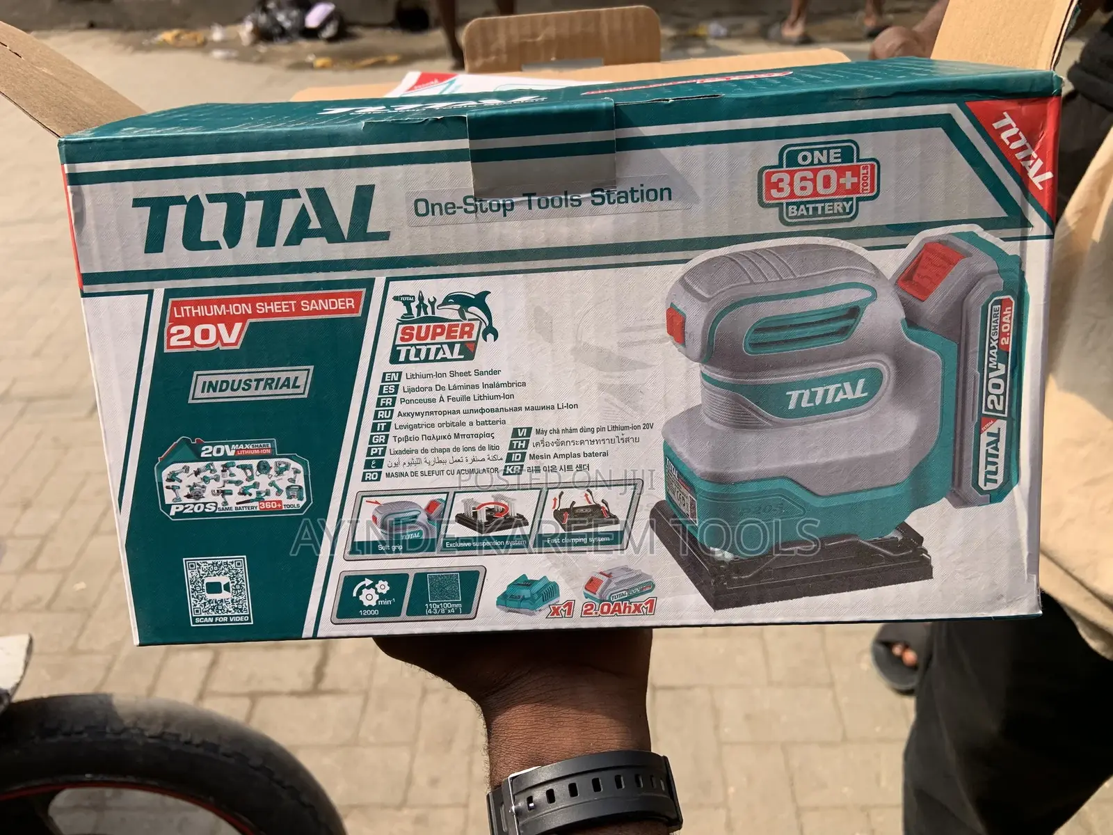 Lithium Sheet Sander Industrial