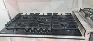 New Image 5 Burners Inbuilt Gas Cooker