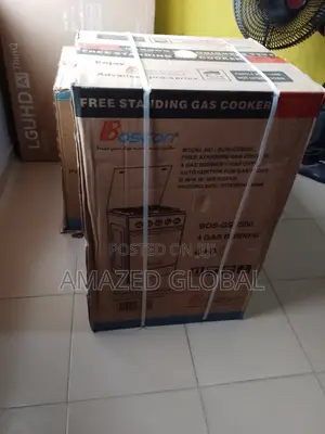 Affordable Boscon 3+1 Standing Gas Cooker 1