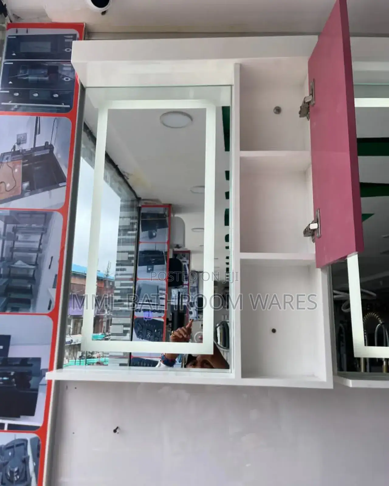 Led Mirrors With Storage Cabinets