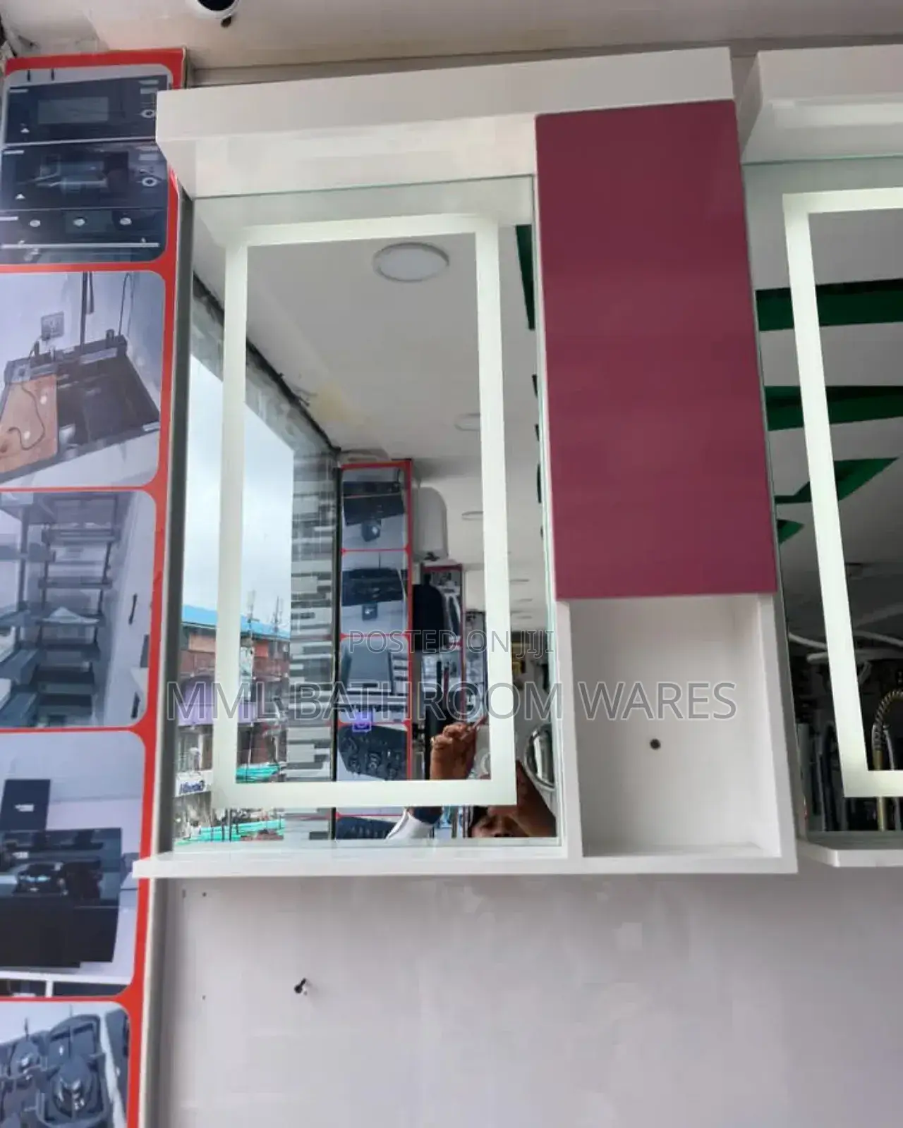 Led Mirrors With Storage Cabinets