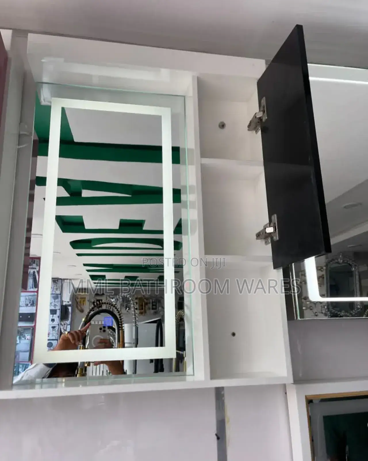 Led Mirrors With Storage Cabinets