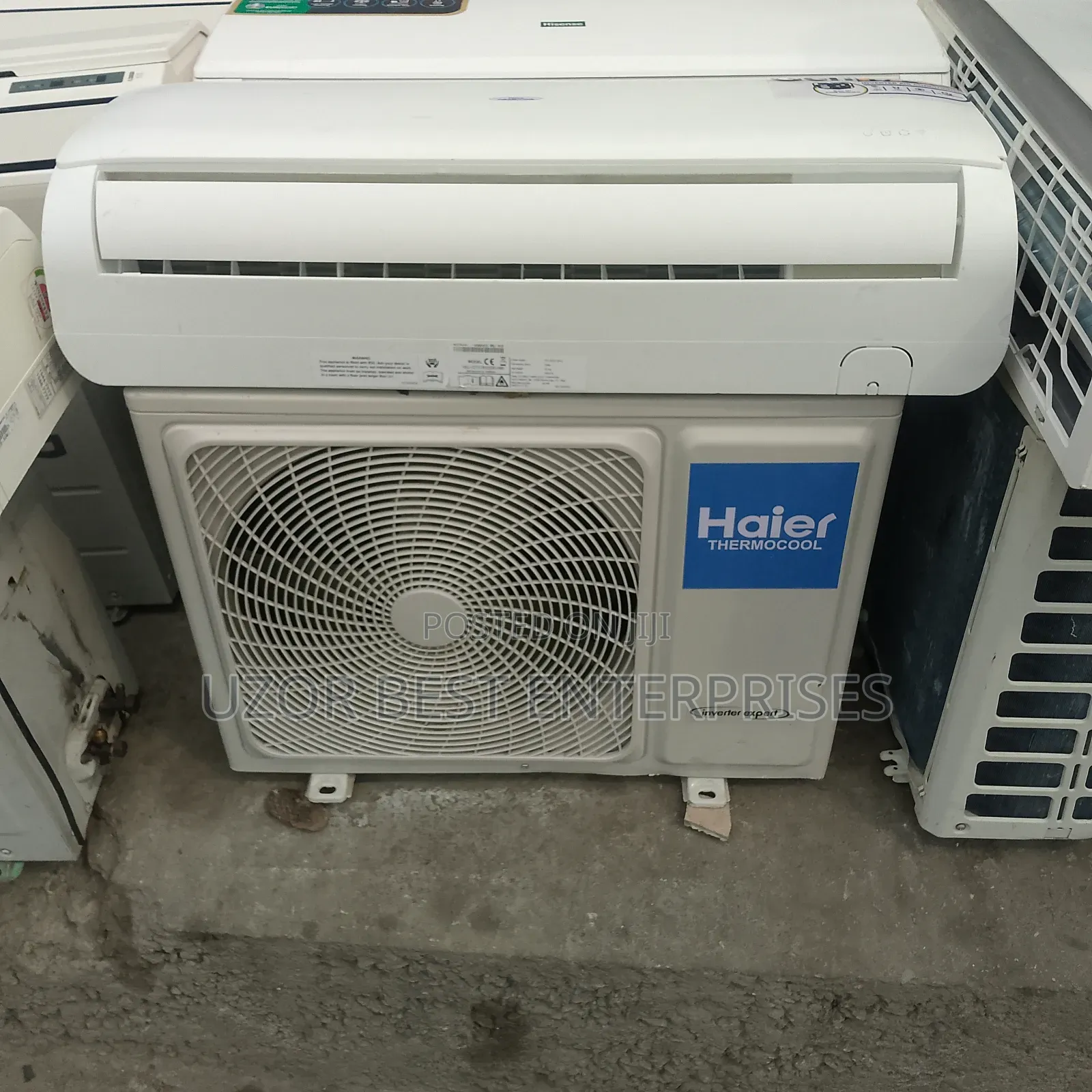 First Grade Haier Thermocool 1.5hp Inverter Air Conditioner