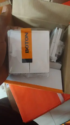 Original 2gang Switch Boton White