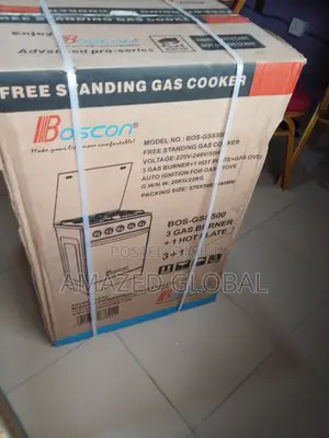 New in Boscon Standing Gas Cooker PLUS Oven and Grill