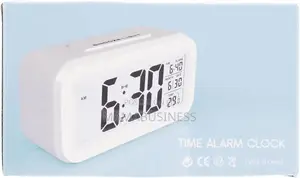 Time Alarm Clock With Temperature Date Snooze