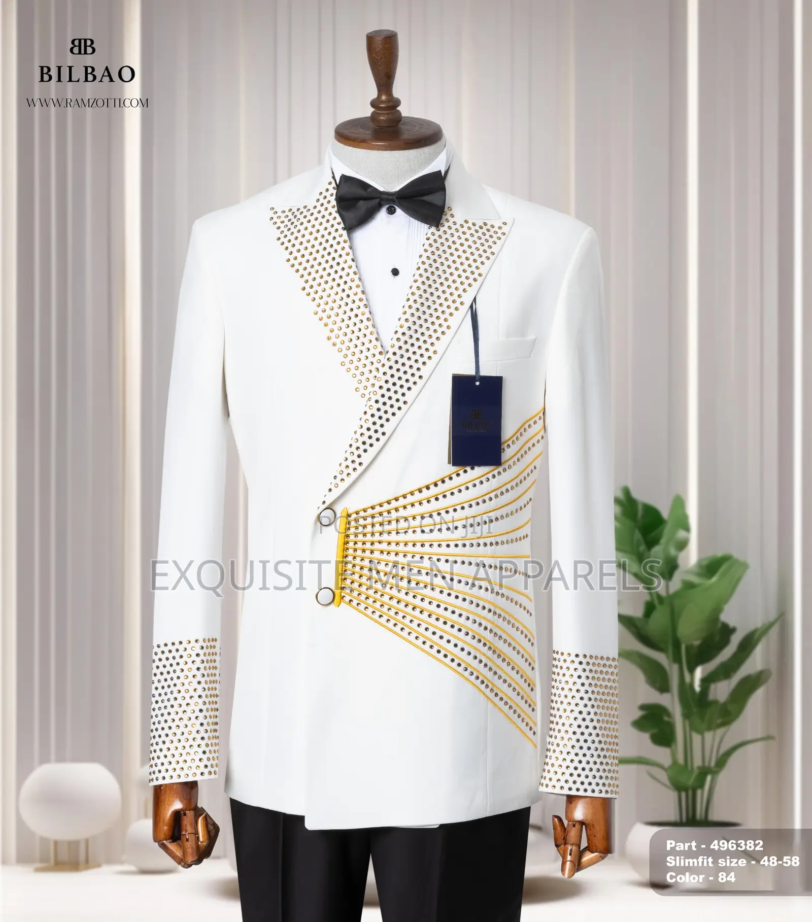 Bilbao Classic Turkish Designer Tuxedo Men’S Suit