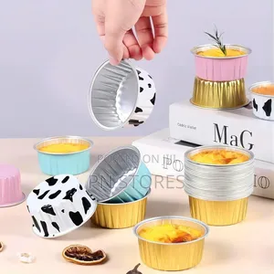 12pcs Easy Clean Baking Pans (Moin Moin and Pastries)