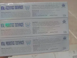Vital Probiotics Toothpaste (Night Use) Cures Toothache