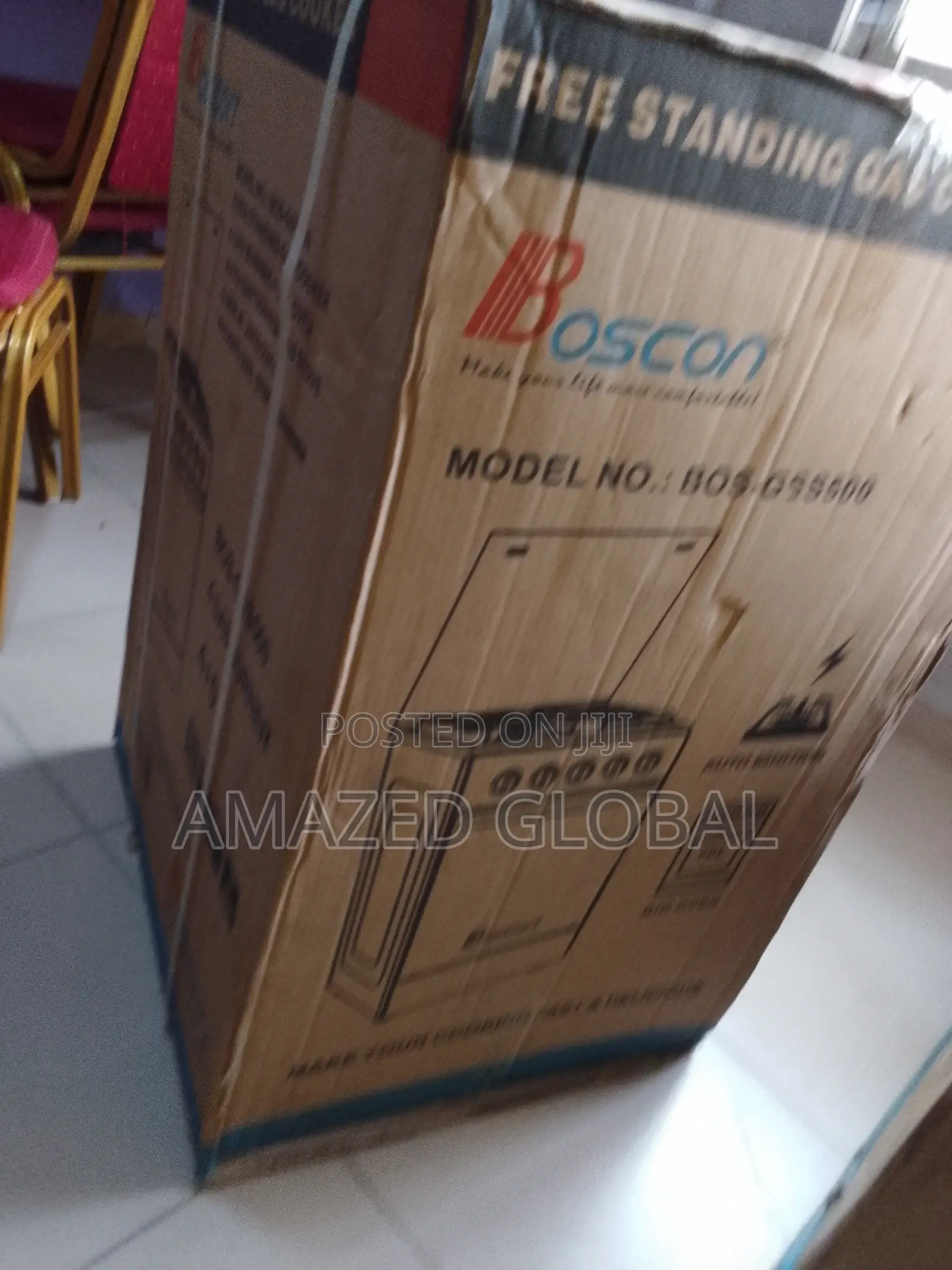 New in Boscon Standing Gas Cooker With Quality Control Knobs