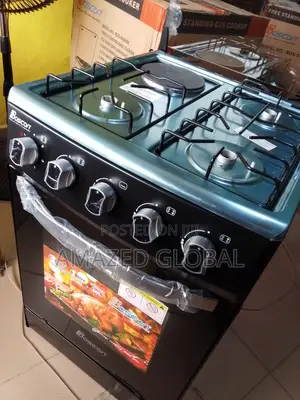 New in Boscon Standing Gas Cooker With Quality Control Knobs