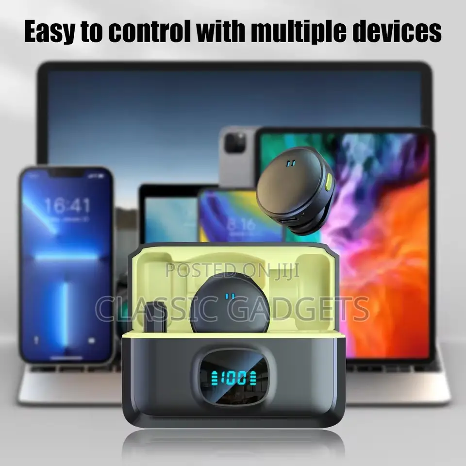Plug And Play 2.4G Chip Wireless Button Collar Microphone