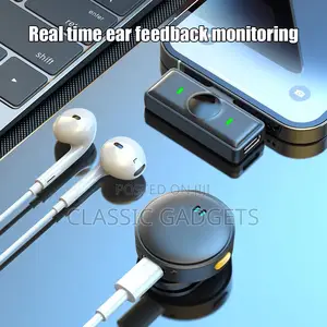 Plug And Play 2.4G Chip Wireless Button Collar Microphone
