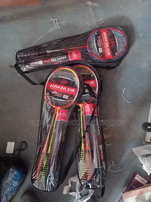 Badminton Racket And Shuttle Cup