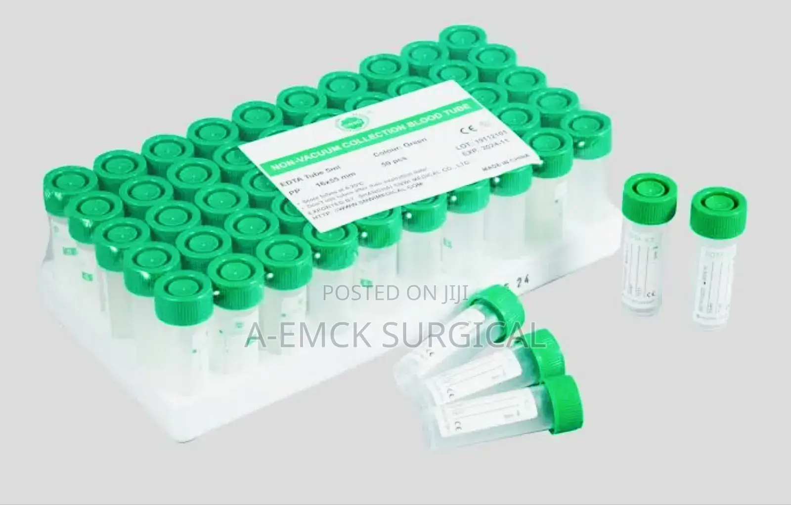 Edta Sample Bottle Non Vacuum