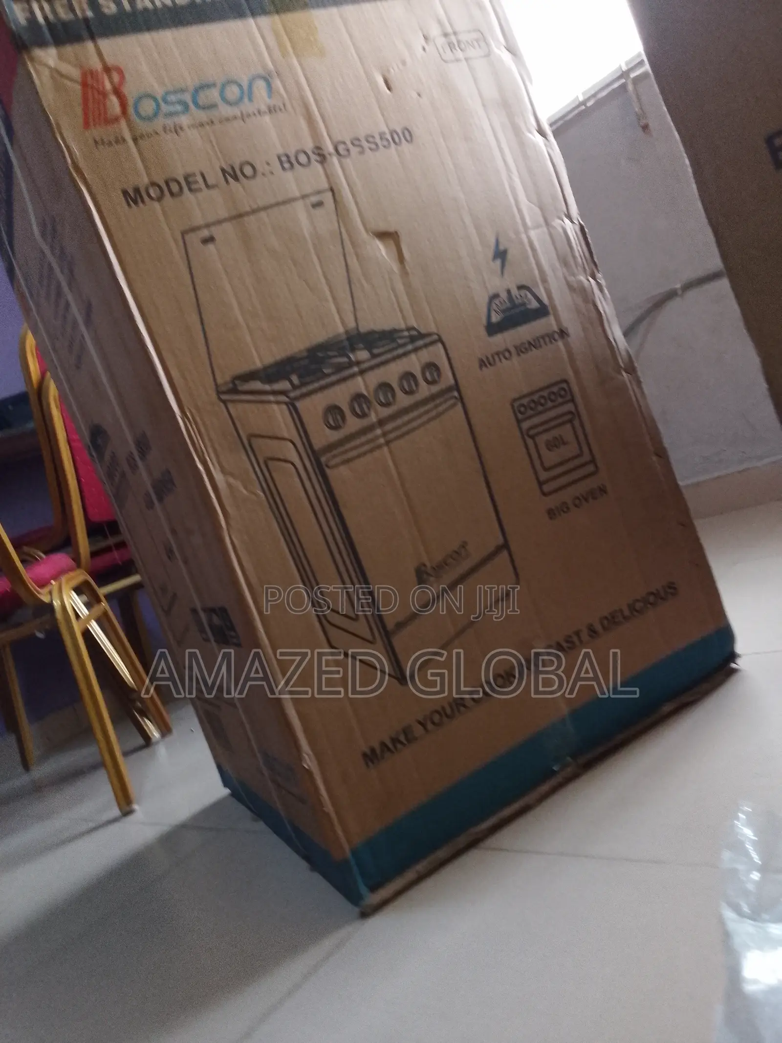 Introducing the New Boscon Gas Cooker + Auto Ignition