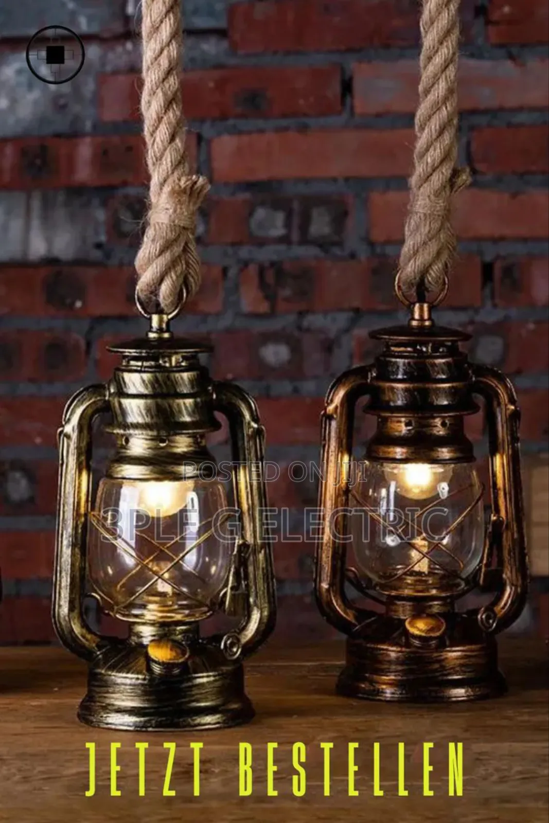 Morden Vintage Lantern Light