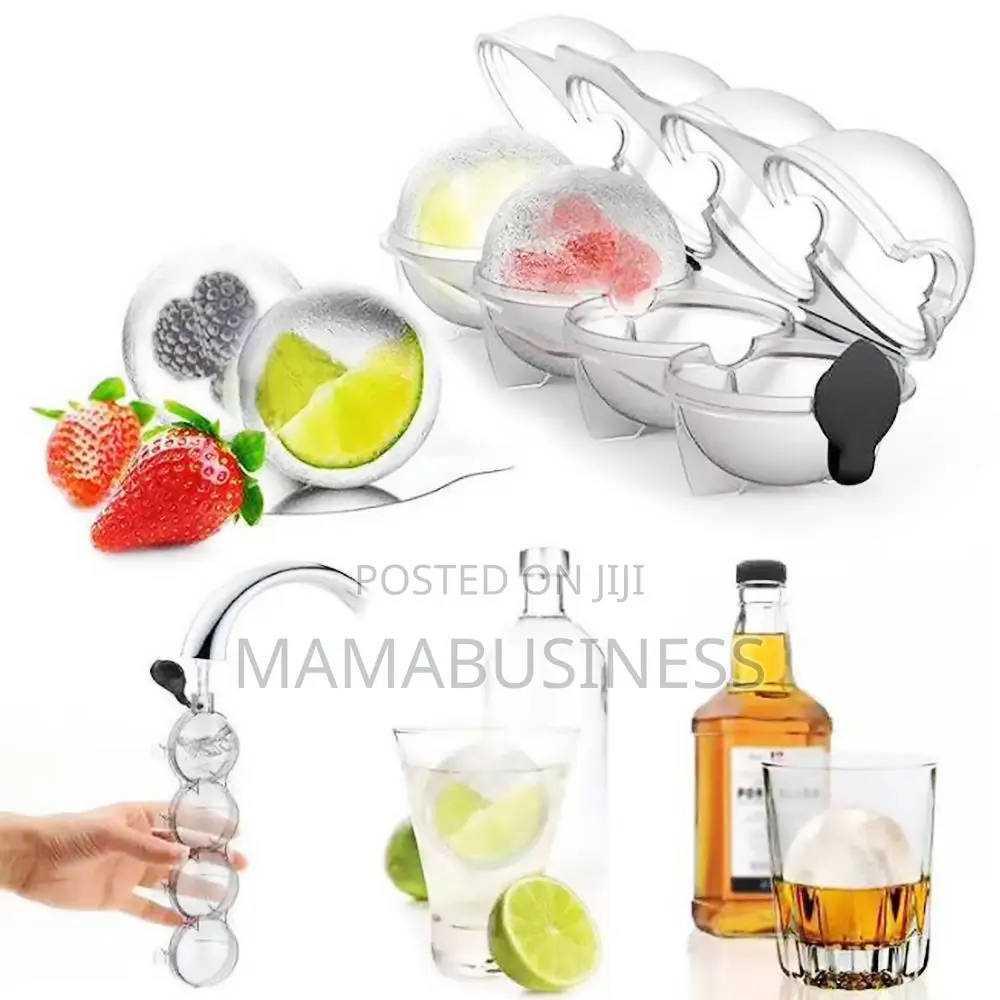Diy Ice Mould - 4 Ball Maker