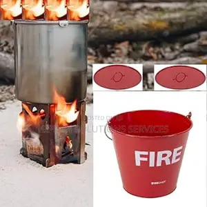 Fire Metal Bucket
