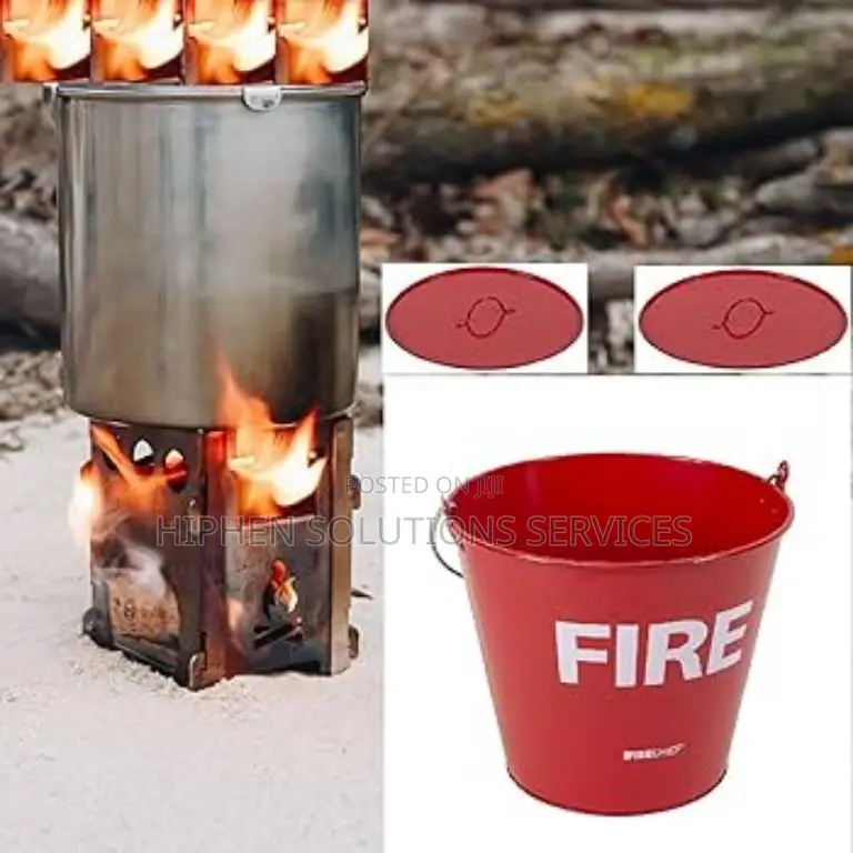 Fire Metal Bucket