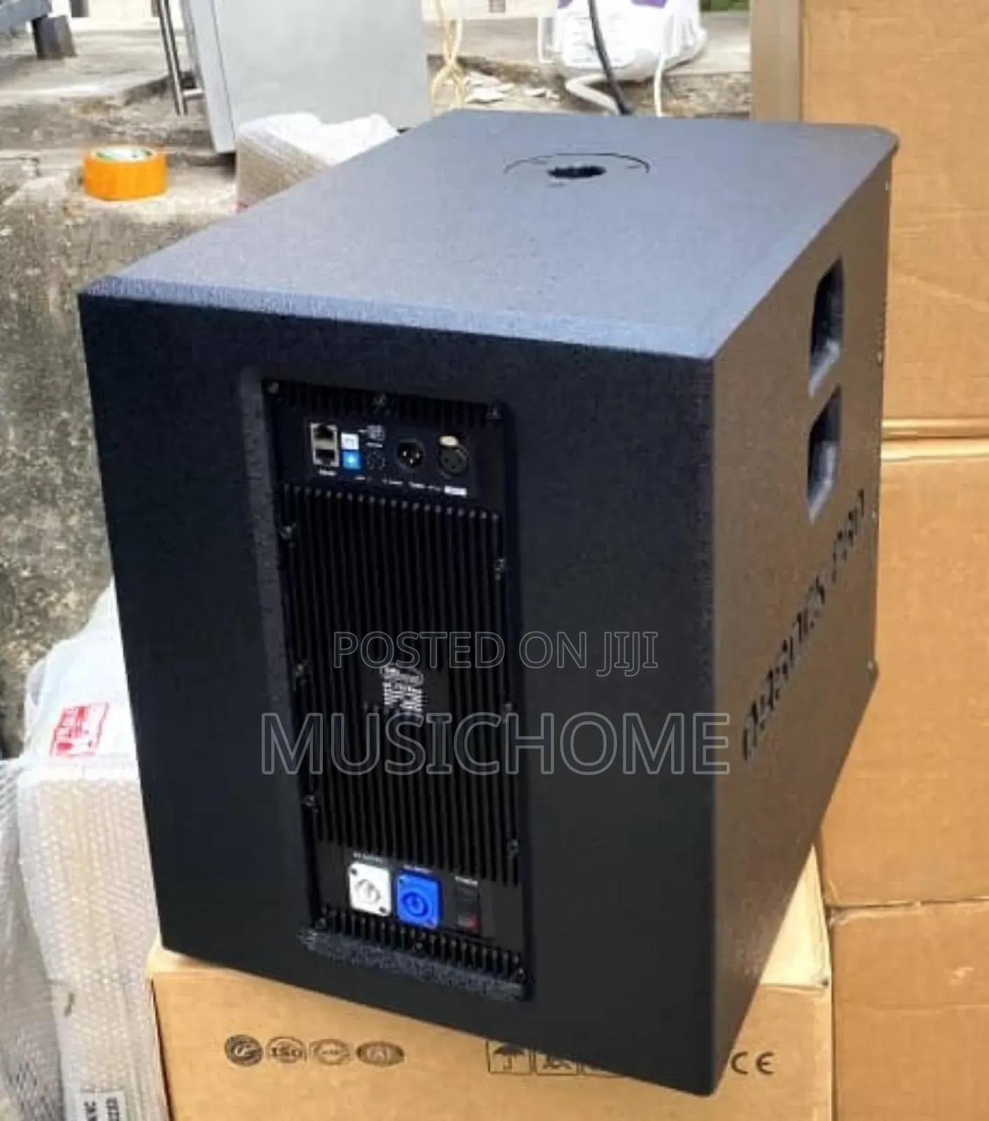 12" Professional Active Subwoofer With Frequency Settings