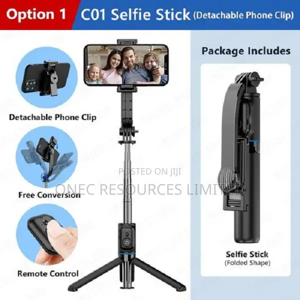 C01 Selfie Stick Tripod