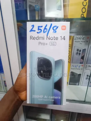 New Xiaomi Redmi Note 14 Pro+ 256 GB Gray