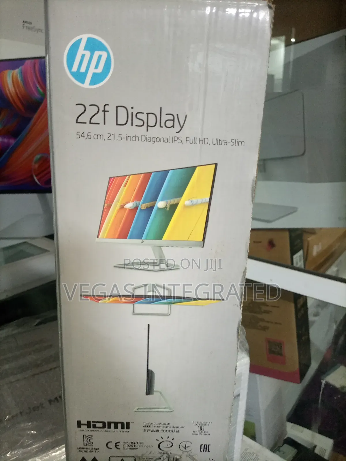HP 22f FHD IPS Display Monitor
