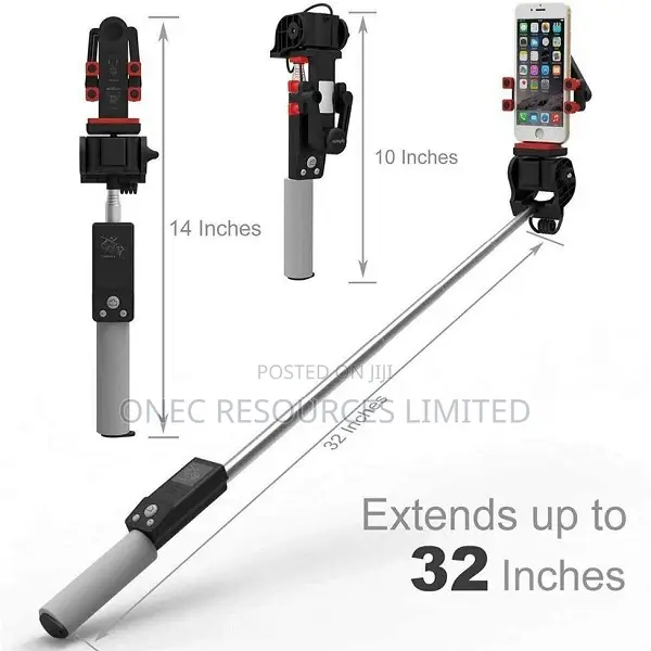 Smart 360-Degree Rotation Wireless Selfie Stick