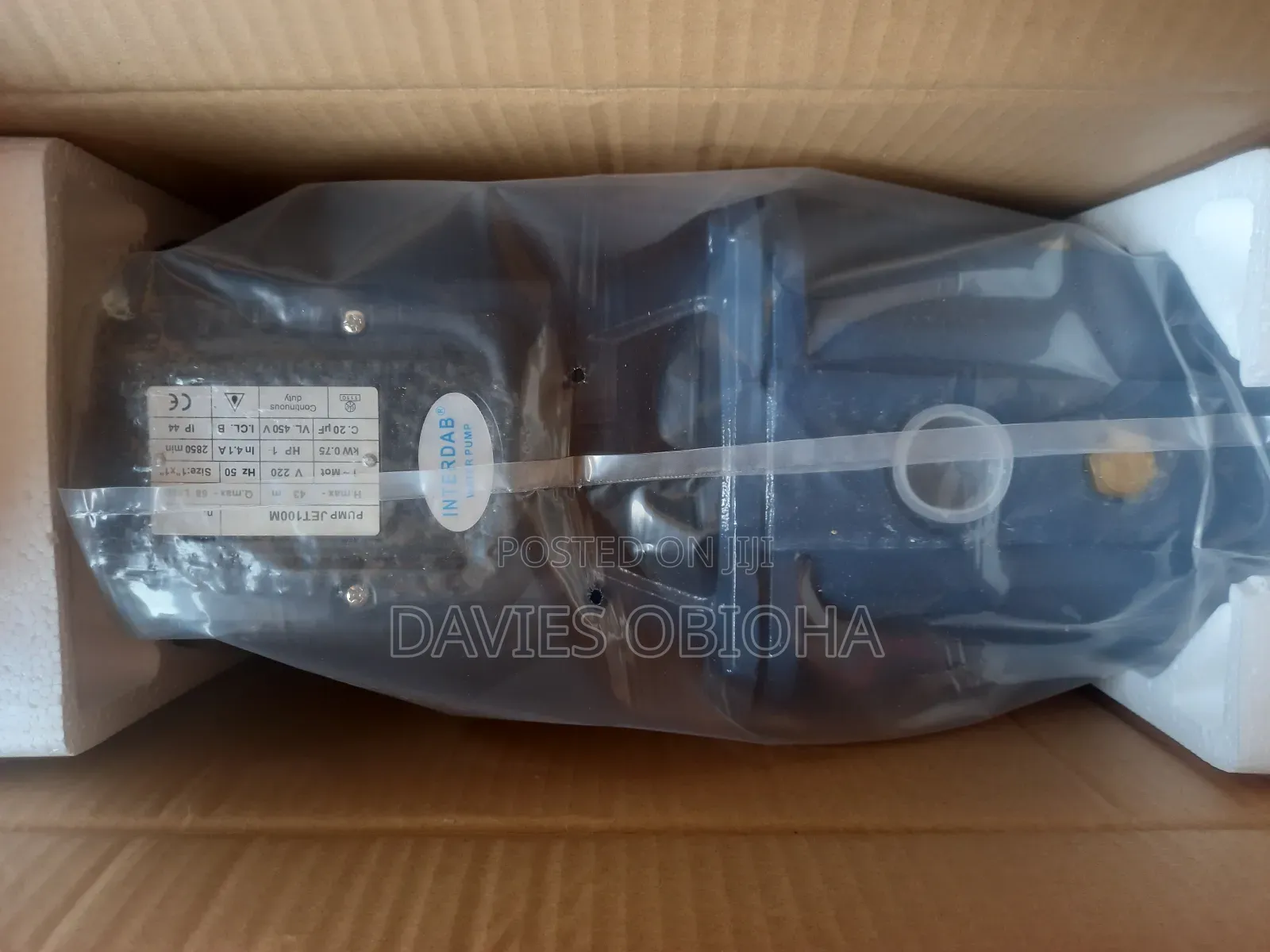 1hp Interdab Surface Pump