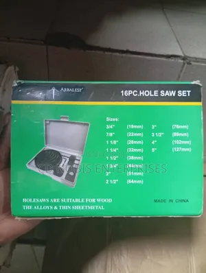 16pcs Hole Saw Set