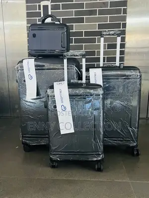 Set of 4 Rubber Goodpatner Luggage Traveling Box