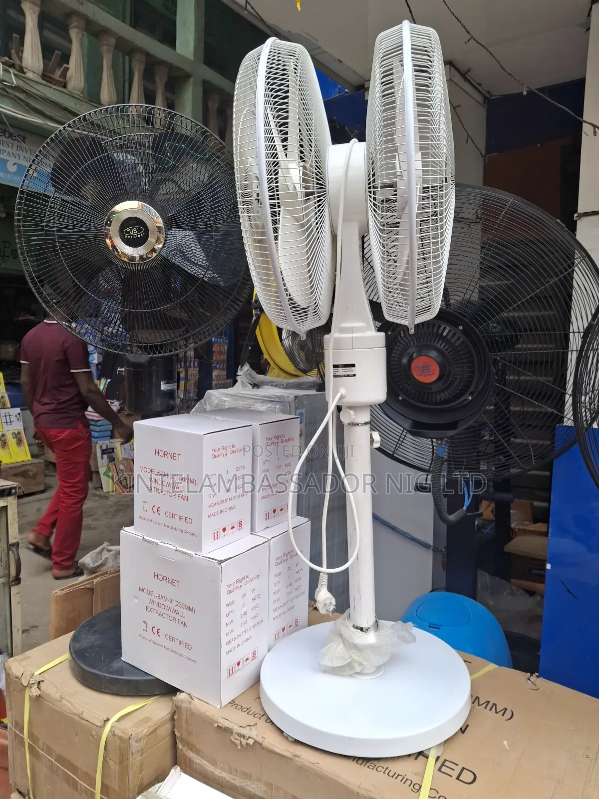 Double Head Fan --18""
