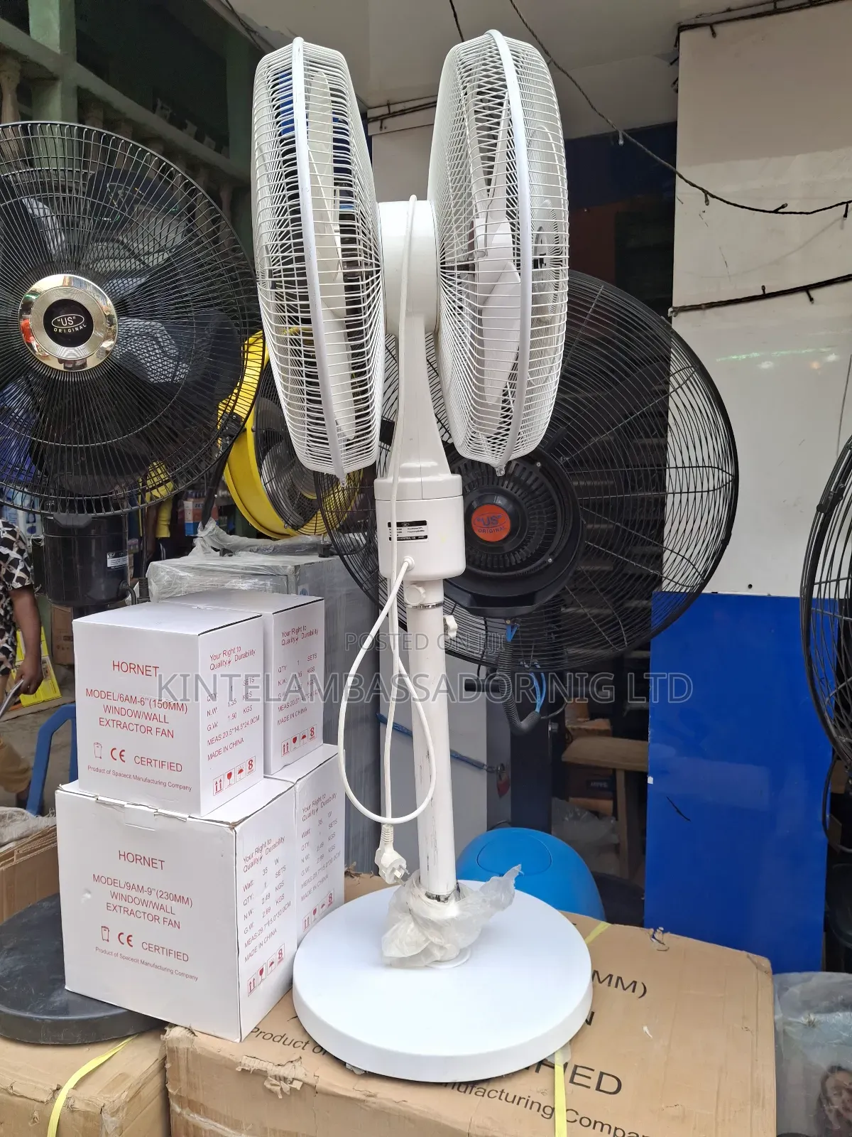 Double Head Fan --18""
