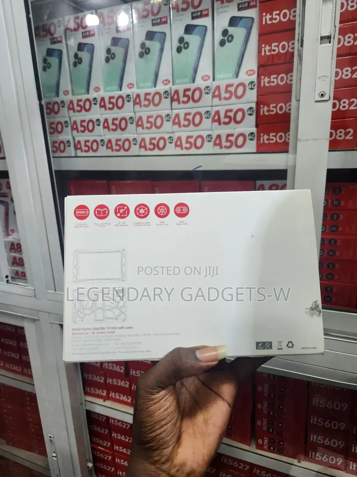 New Itel VistaTab 10 mini 64 GB Black