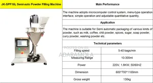 Manual Powder Packaging Machine